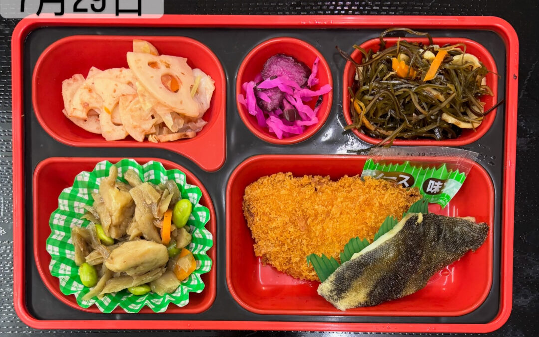 7月29日 今日の日替り弁当は